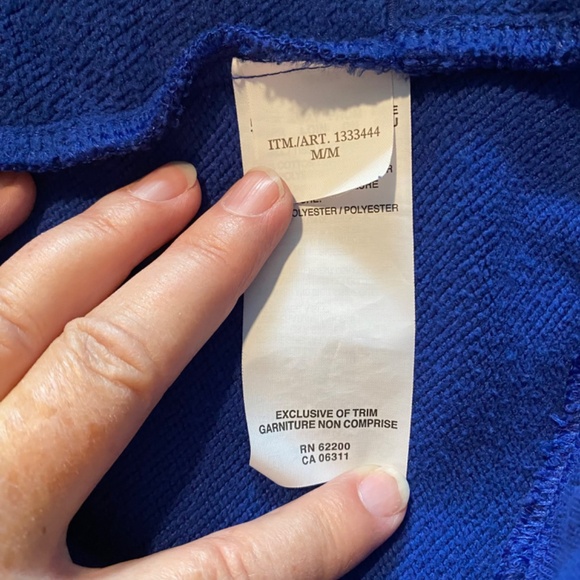 BUY 2 ITEMS AND GET 1 FREE - Men’s PUMA Royal Blue Hoodie Sz M - Picture 9 of 11